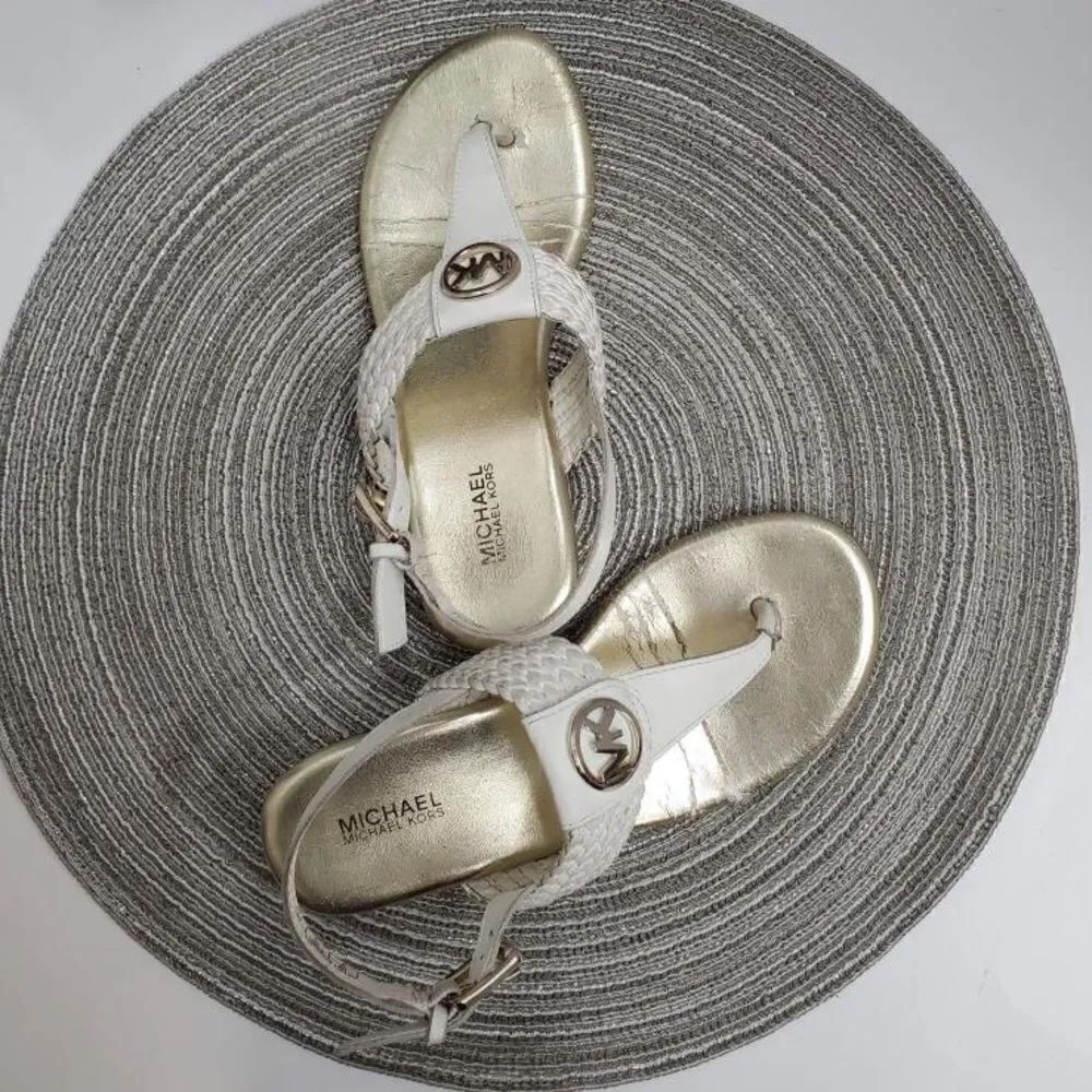 🔥4/$25 MICHAEL KORS GIRLS SANDALS FLIP FLOPS, 2